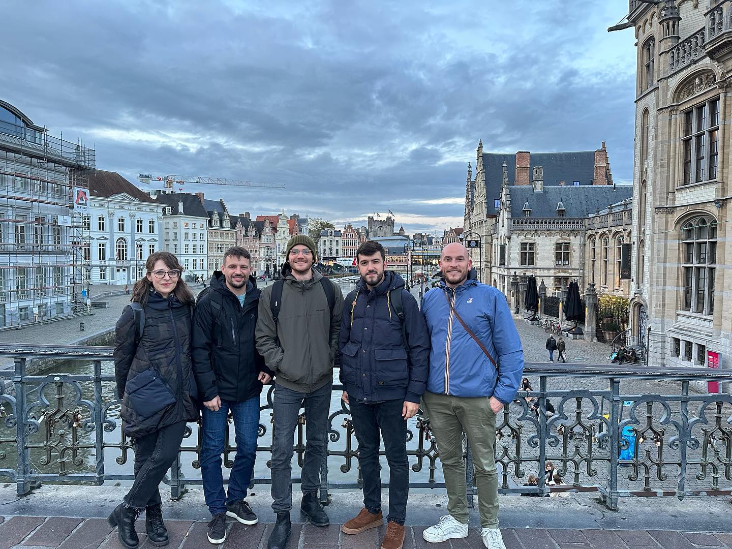 Intense working meetings, long walks &amp; spending time with the team. The recipe for a perfect business trip. ☀️
__
#strongertogether #beautifulghent #businesstrip