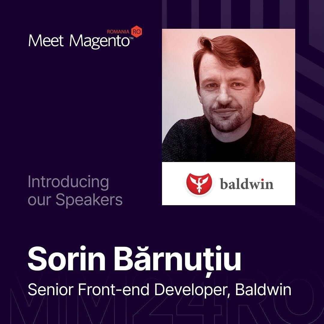 🥁 We are proud to have our colleague, Sorin Bărnuțiu, on stage at Meet Magento Romania. Join the technical track to catch the “Tailwind of Change: from Luma to Hyvä”. See you there!
__
#magento #meetmagento #hyvä #magentodevelopment