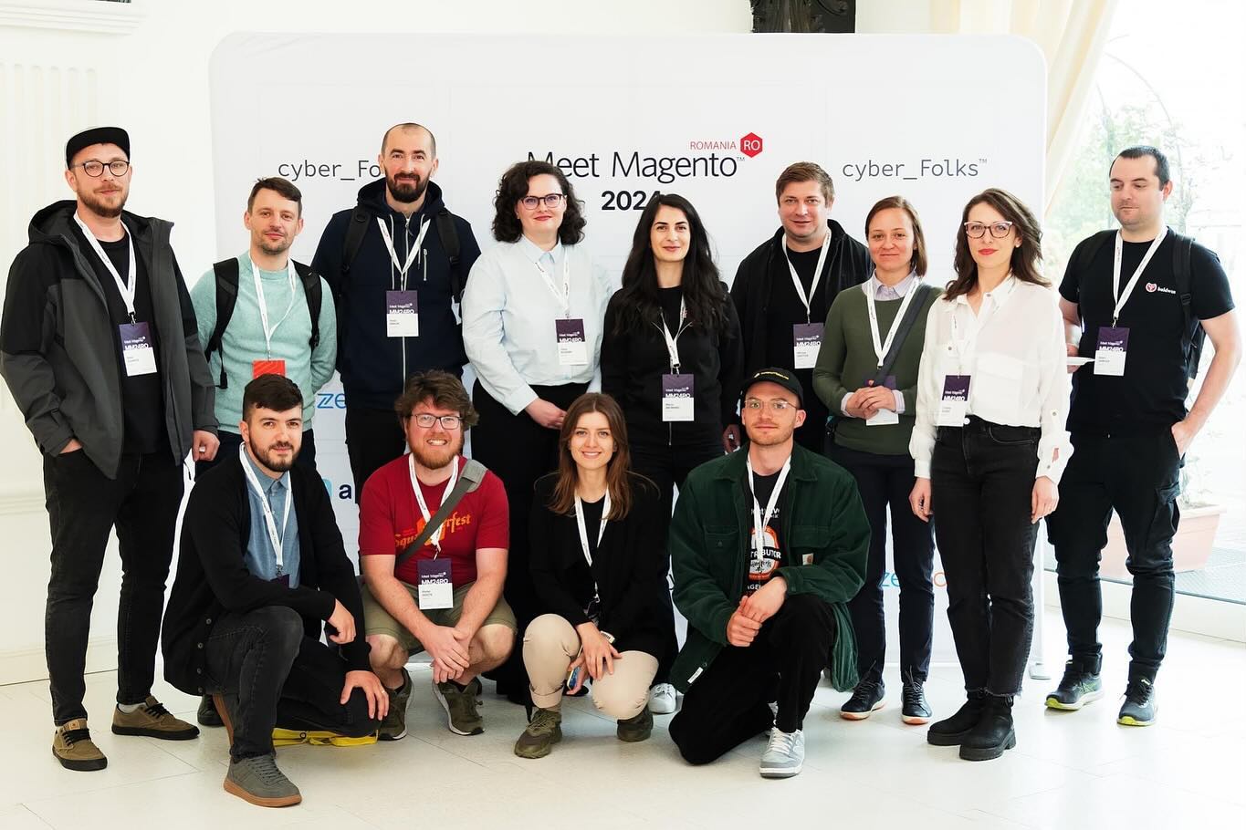 Some more #mm24ro moments 🫶
__
#magentodevelopment #hyvä #moments 
Pictures credit: Meet Magento Romania